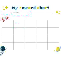 My reward chart - call to action