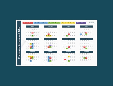 2026 Professional Dev Calendar